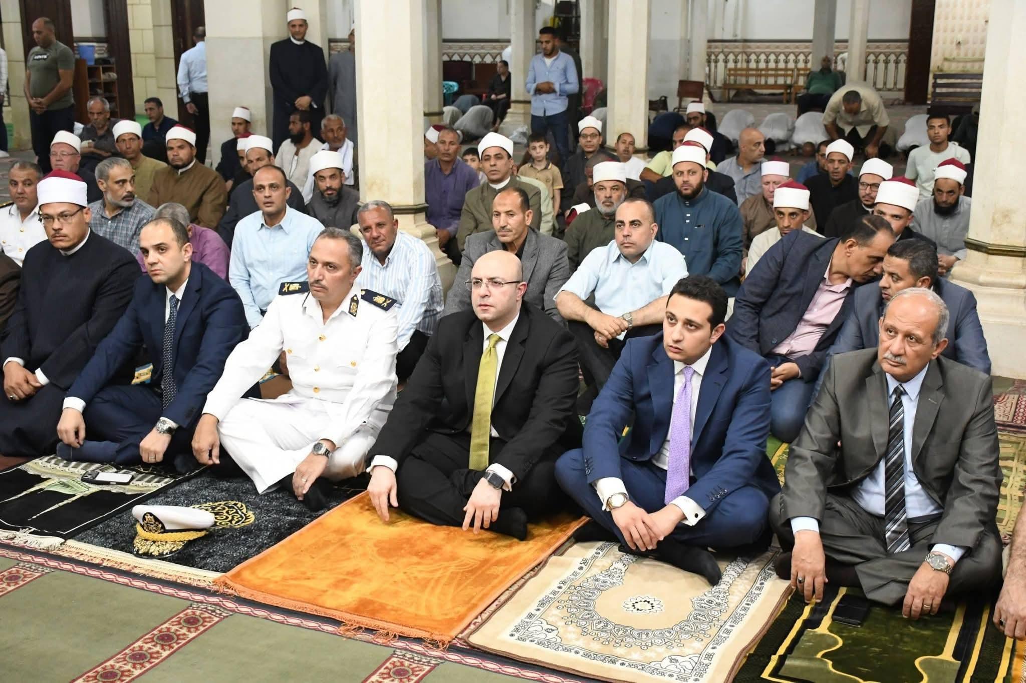 محافظ الفيوم يشهد احتفال مديرية الأوقاف بالعام الهجري الجديد.