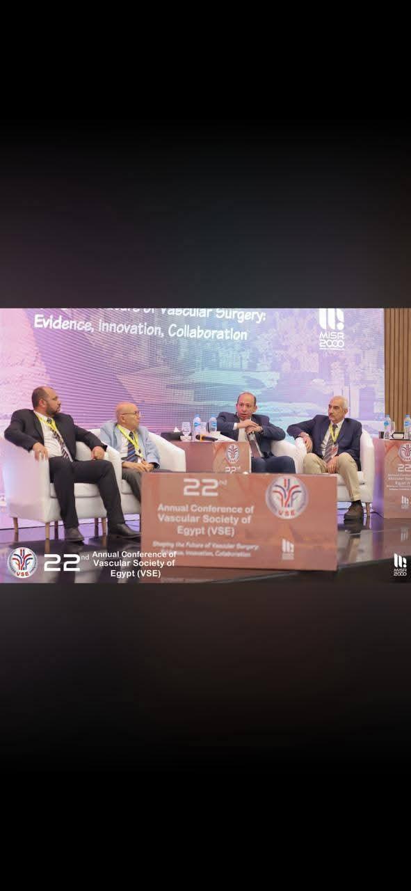 بمشاركه عميد طب قصر العيني.. أحدث تقنيات علاج السكتات الدماغية وأمراض الأوعية الدموية في المؤتمر السنوي للجمعية المصرية لعلوم وجراحات الأوعية الدموية