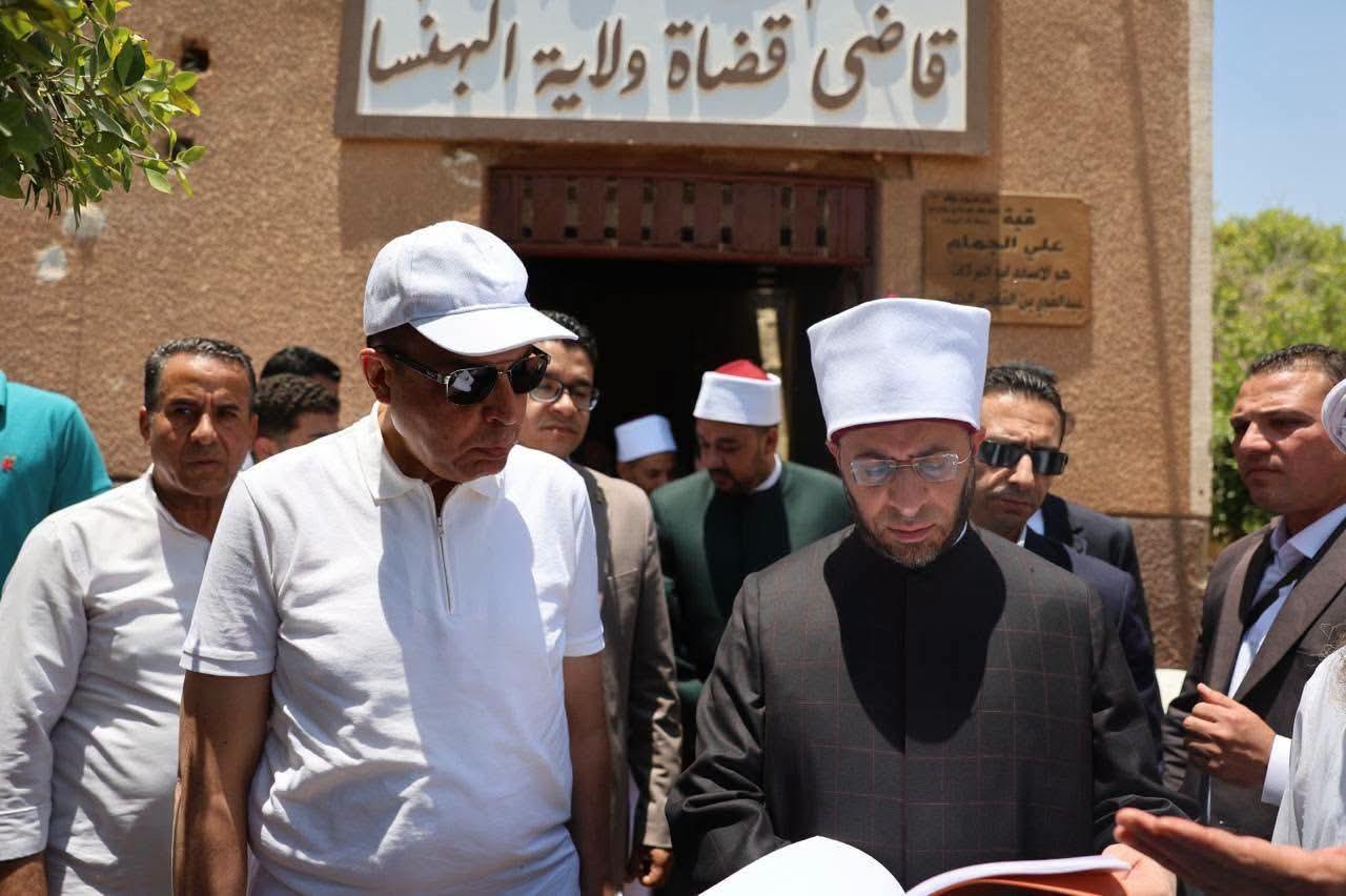 تحويل منطقة البهنسا الأثرية إلى مقصد عالمي للسياحة الدينية والثقافية بمباركة وزير الأوقاف ومحافظ المنيا