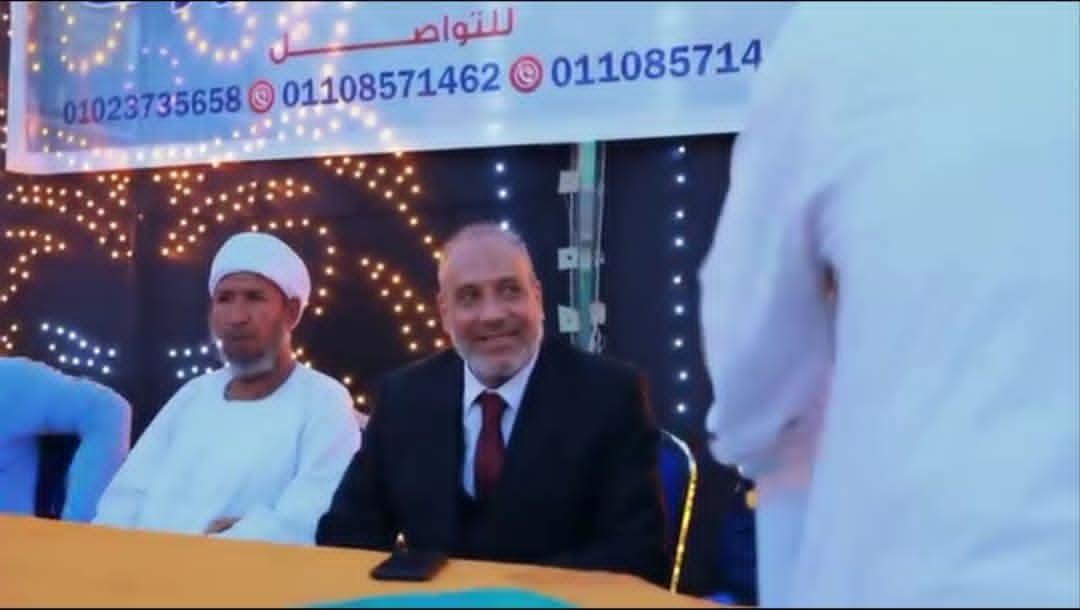 شخصيه العمل الخدمي والخيري وجابر الخواطر ابن قريه اولاد عمرو