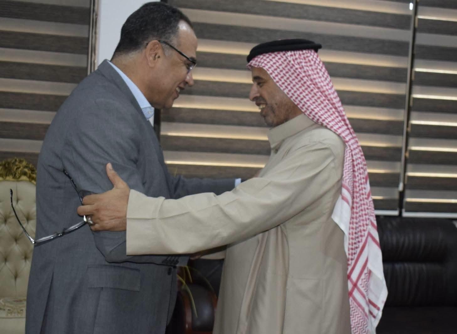 “​رئيس جامعة العريش يستقبل النائبين سليمان الزملوط وعطية أبو قدرود ويؤكد: الجامعة شريك استراتيجي في دفع قاطرة التنمية بسيناء”