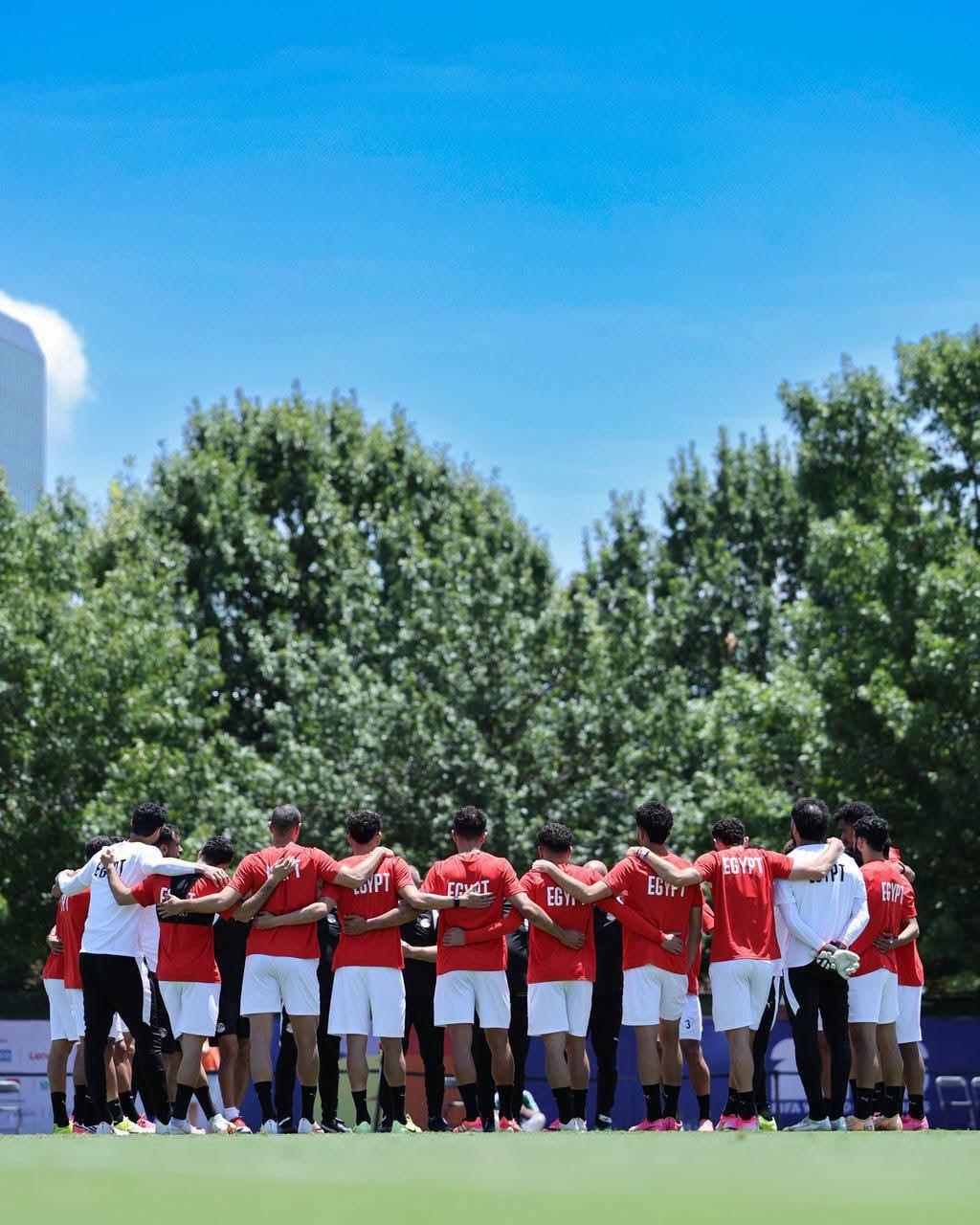 منتخب مصر يختتم تدريباته في "دالاس" استعداداً لمواجهة أستراليا