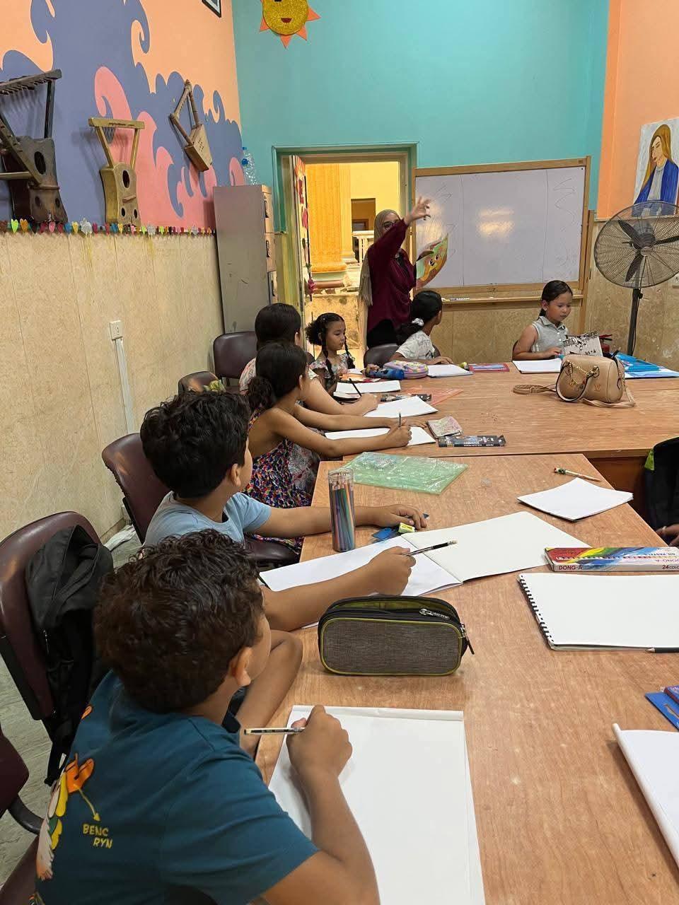 انطلاق فعاليات "كورس الرسم للأطفال" بمكتبة مصر العامة بالإسماعيلية
