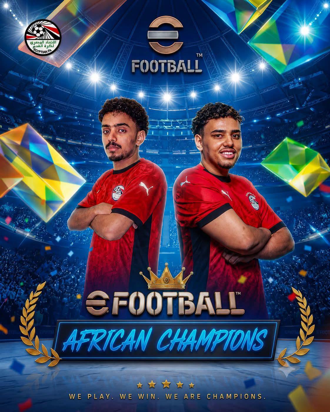 منتخب مصر للكرة الإلكترونية "Mobile" يتوج بطلًا لأفريقيا