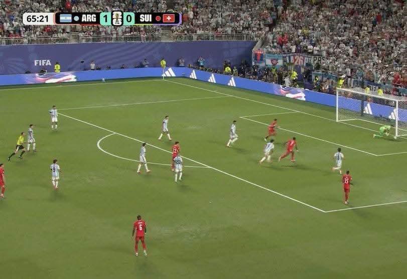 الأرجنتين تحجز موعداً نارياً مع انجلترا في الدور نصف النهائي لبطولة كأس العالم 2026، بعدما حقق فوزاً درامياً ومارثونياً على حساب سويسرا 3-1