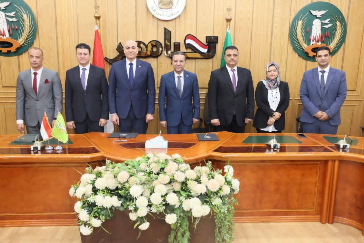 رئيس جامعة مدينة السادات يوقع بروتوكول تعاون مع محافظ المنوفية لتنفيذ برامج تدريبية متخصصة تعزز الإستثمار في العنصر البشري