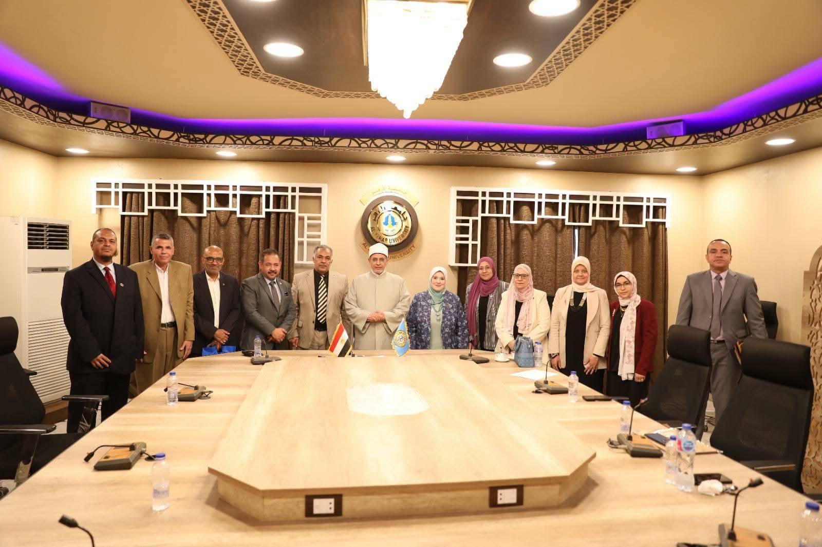 شراكة استراتيجية بين المعهد القومي للبحوث الفلكية والجيوفيزيقية وجامعة الأزهر لتعزيز التعاون في مجالى البحث العلمي والابتكار التقني