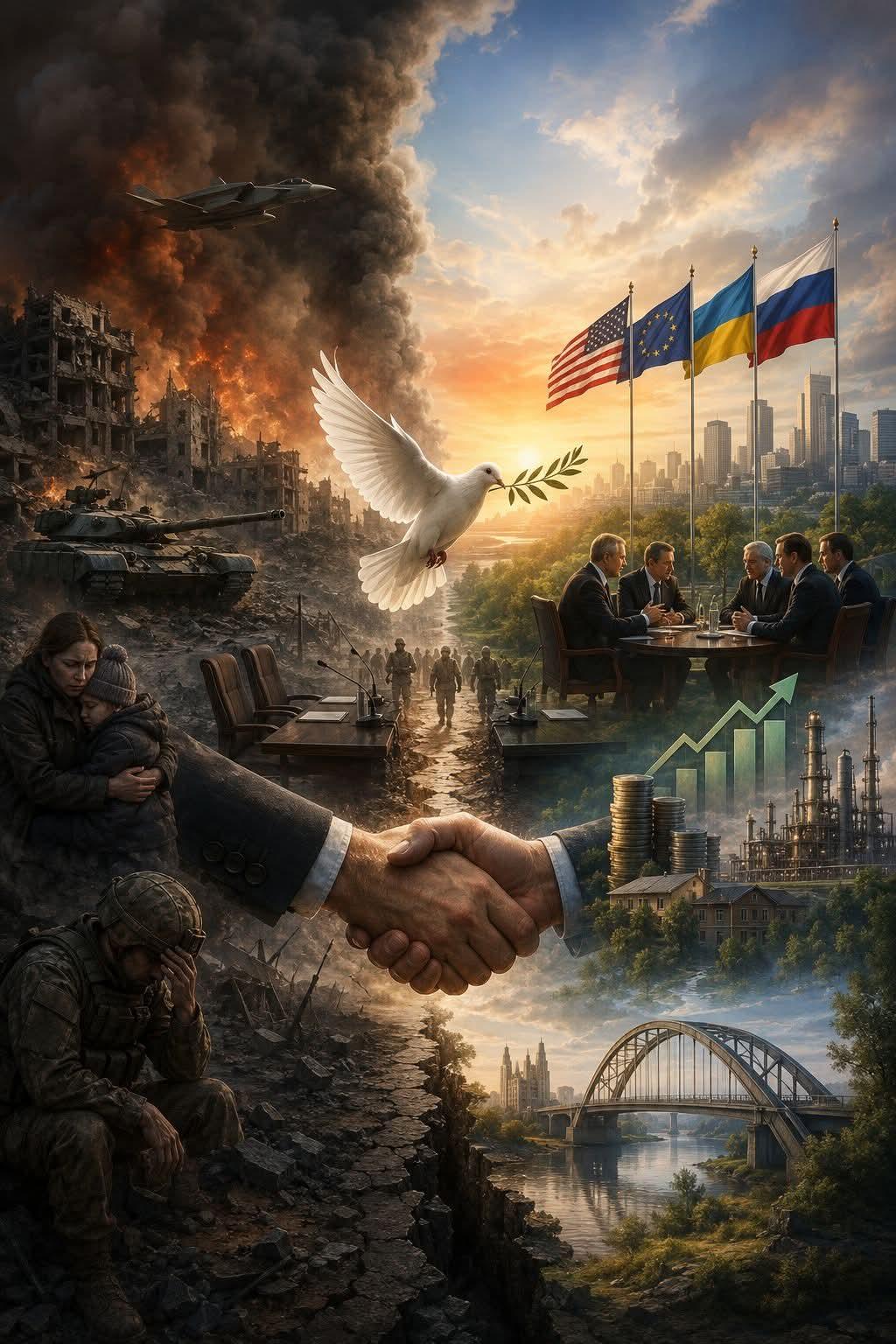 الحرب الروسية الأوكرانية هل اقترب السلام أم أن الحرب ما زالت مستمرة؟