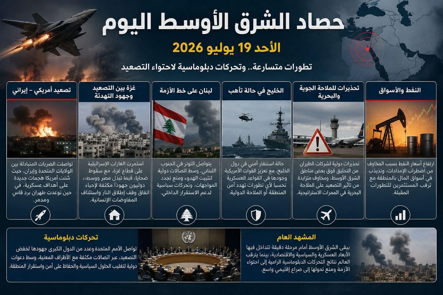 حصاد الشرق الأوسط اليوم