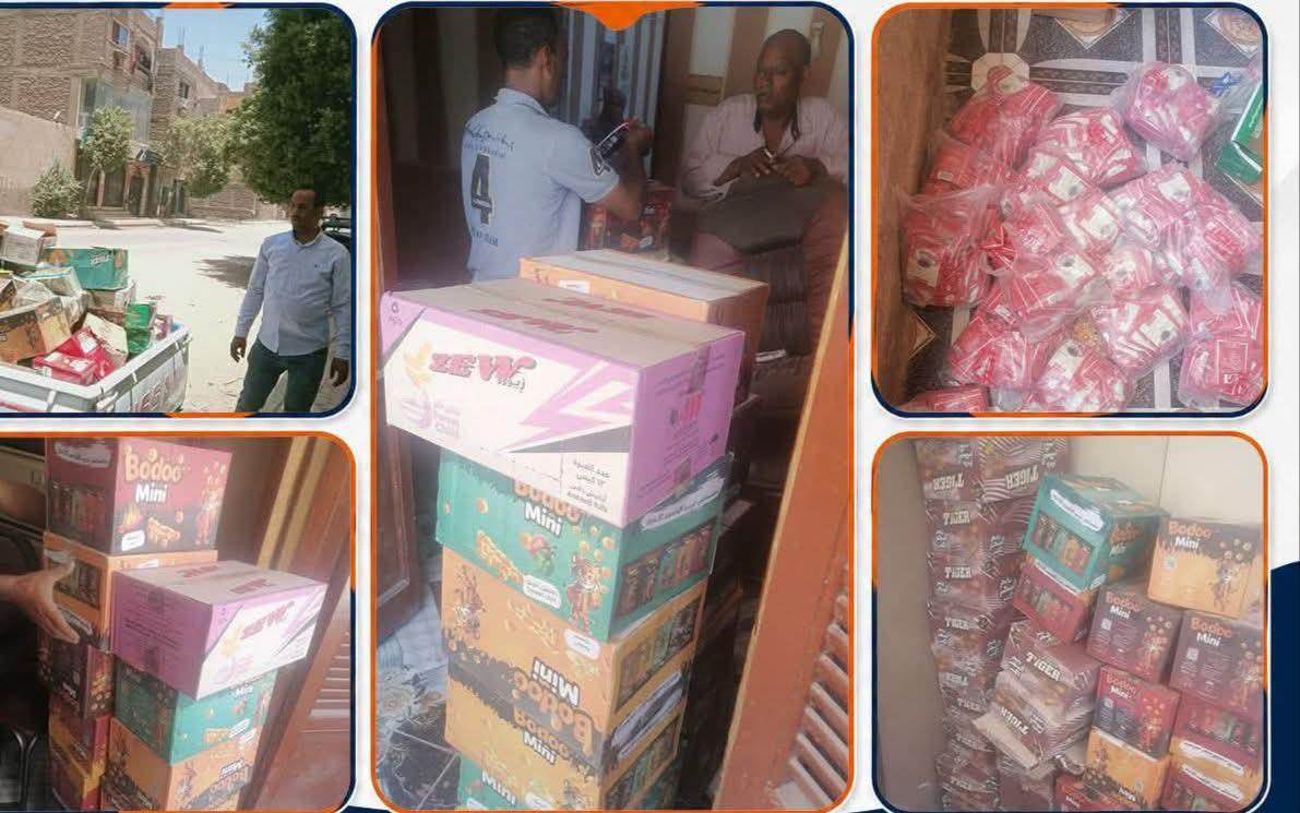 "تموين قنا" يضبط 2703 عبوة أغذية فاسدة ومنتهية الصلاحية
