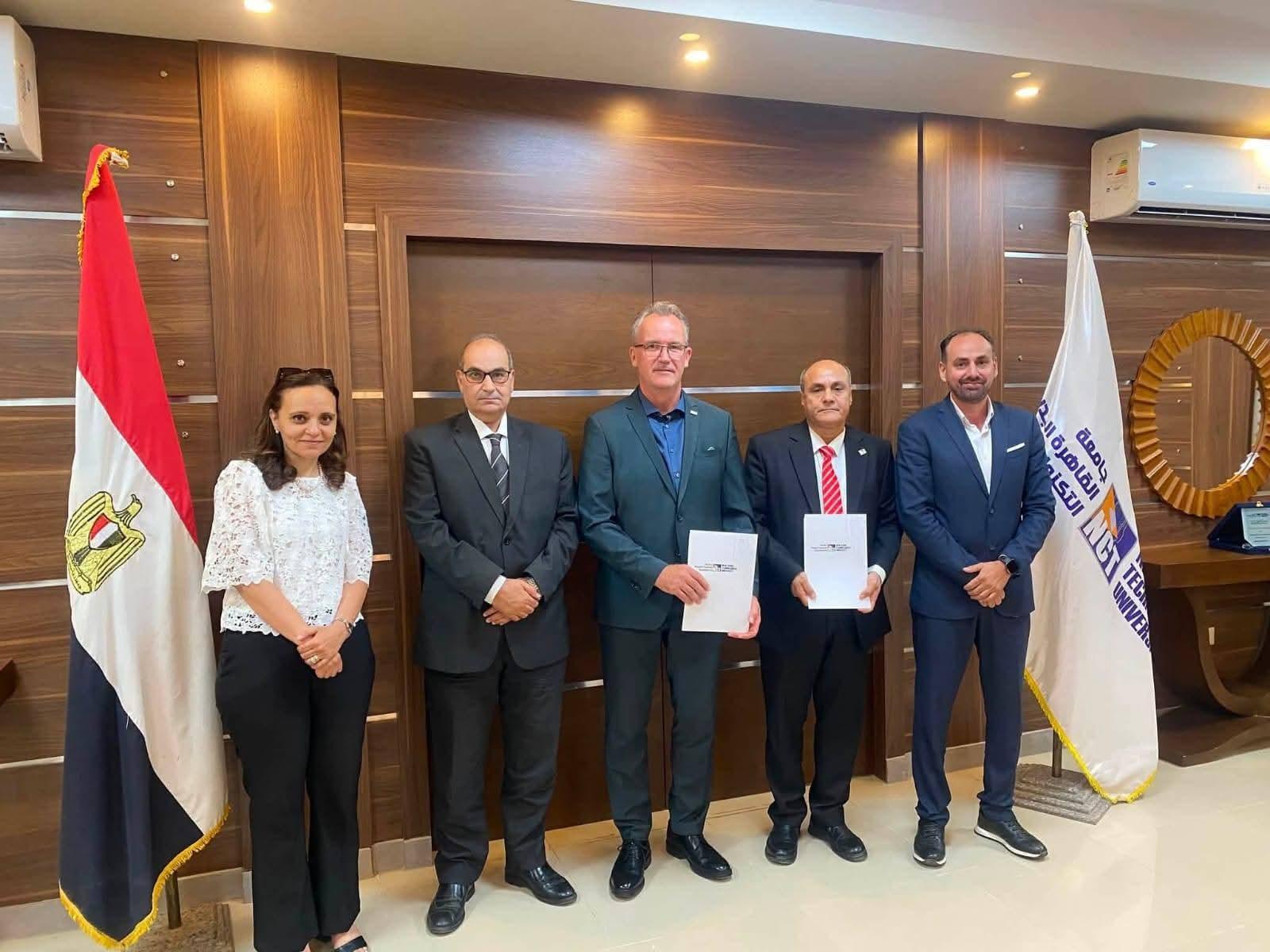 شراكة مصرية ألمانية لتطوير أول برنامج معتمد دولياً للأطراف الصناعية بجامعة القاهرة الجديدة التكنولوجية