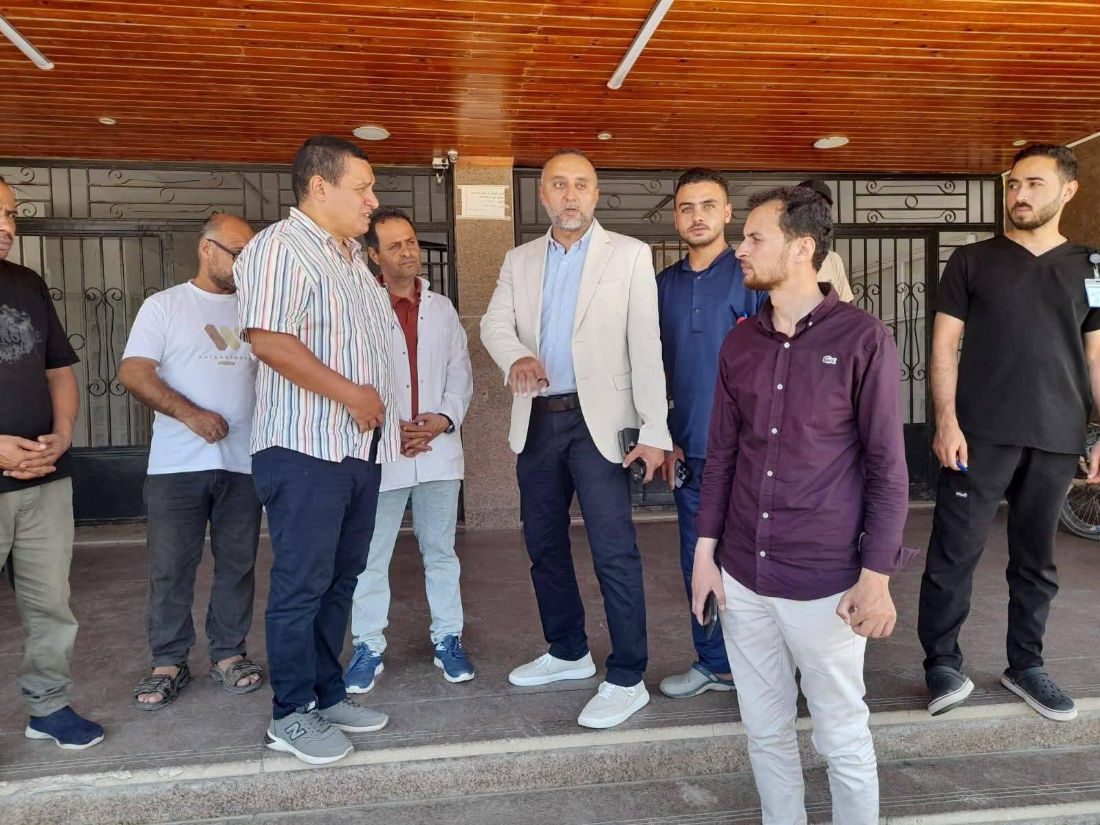 وكيل صحة شمال سيناء يختتم جولته التفقدية الموسعة اليوم بالشيخ زويد بتفقد مستشفى الشيخ زويد المركزي