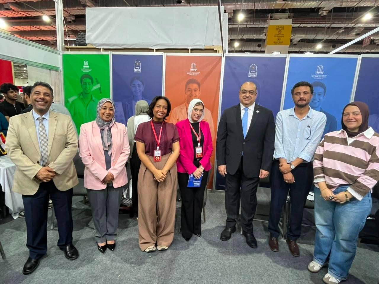 رئيس جامعة العاصمة: نقدم برامج أكاديمية تواكب متطلبات سوق العمل في معرض EDU GATE