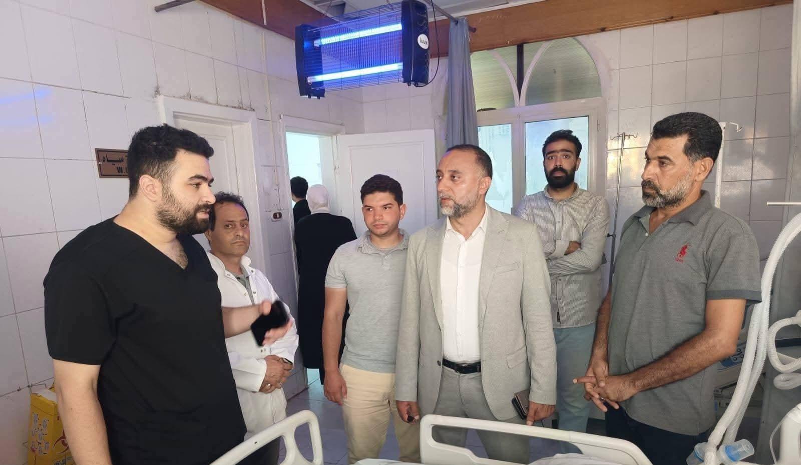 لمتابعه انتظام التشغيل وكيل صحة شمال سيناء يتفقد مستشفى الشيخ زويد المركزي بنوبتجيات الجمعة