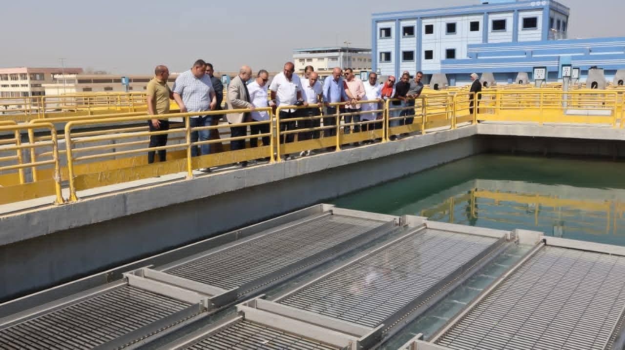 *محافظ الفيوم ورئيس مياه الفيوم يشهدان التشغيل الجزئي لمحطة مياه العزب الجديدة (المرحلة الثالثة - الوحدة الأولى) بطاقة تصميمية 60 ألف م³/يوم ضمن المبادرة الرئاسية "حياة كريمة