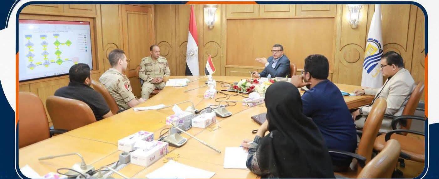 محافظ قنا يتابع جاهزية تشغيل كلاستر خزام للصرف الصحي تمهيدًا للافتتاح