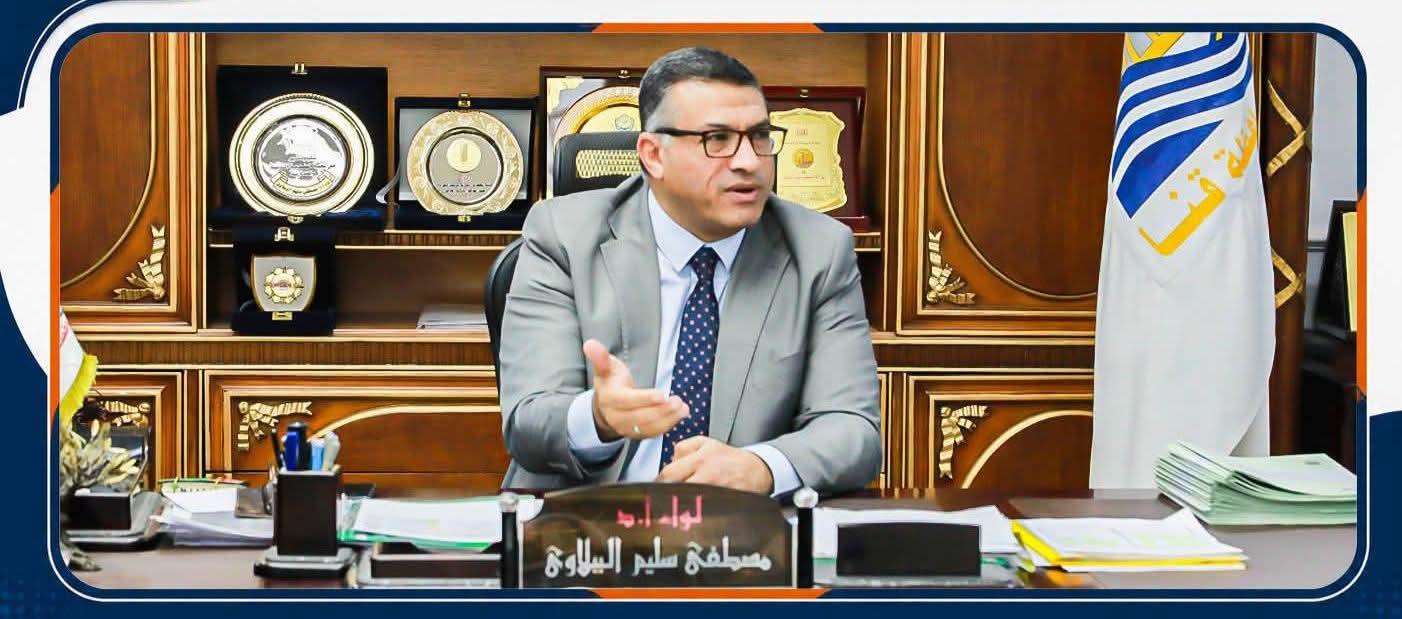 محافظ قنا يبحث إنشاء سوق حضاري للقضاء على الأسواق العشوائية وتحسين المظهر الجمالي بدشنا