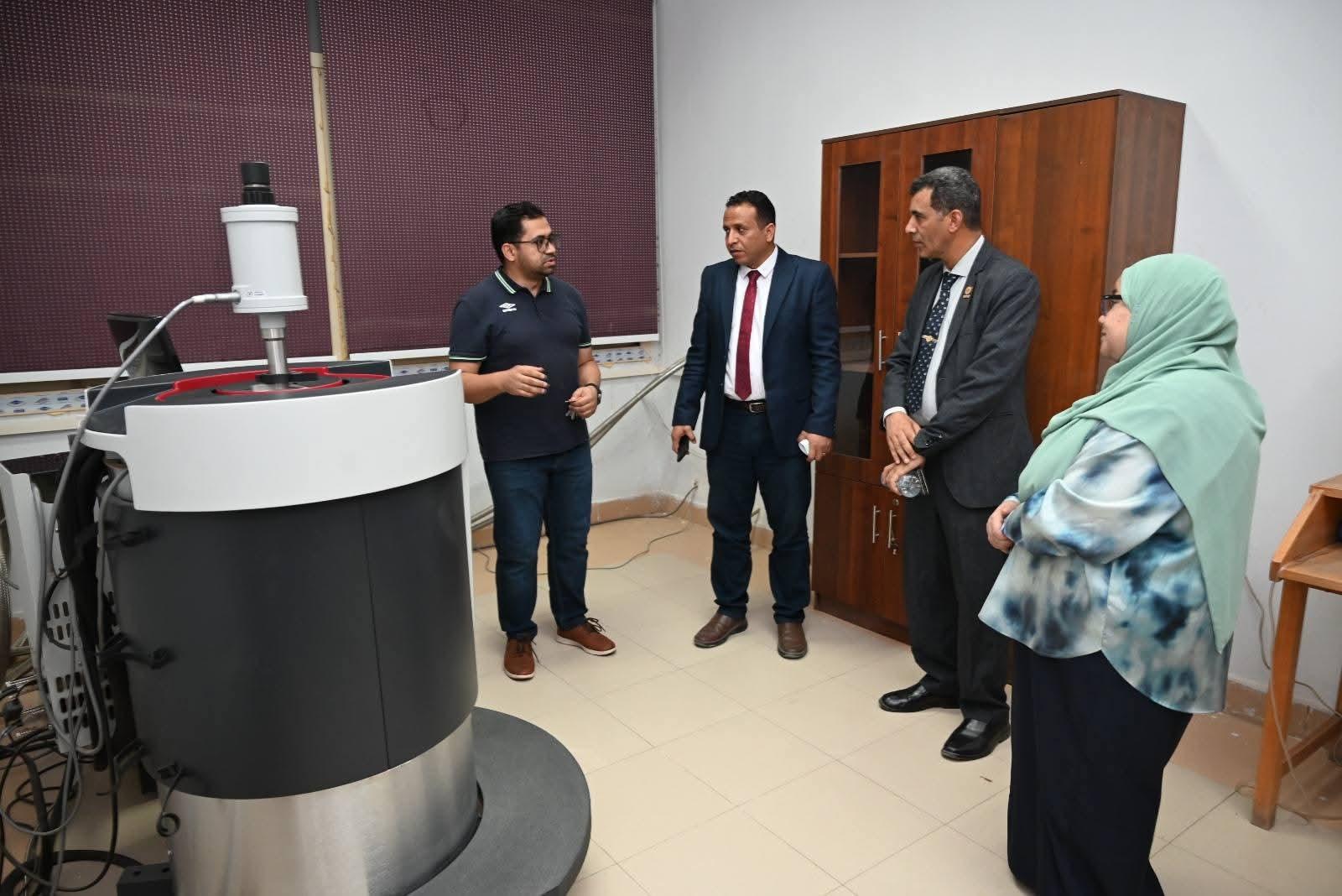 جامعة الفيوم: لجنة المجلس الأعلى للجامعات تتفقد اختبارات قدرات كلية علوم الرياضة