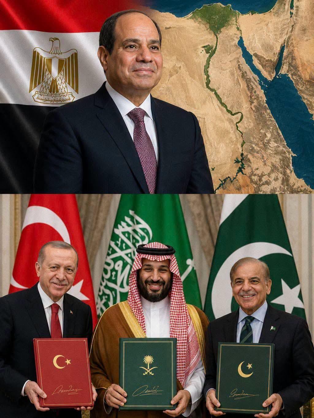 إشكاليات الأمن القومي المصري مع مبادئ الحلف الثلاثي بمكة
