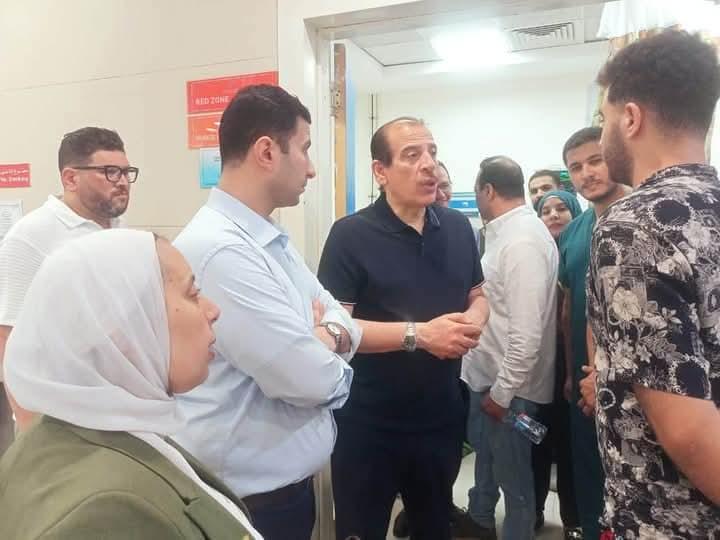 وزير الصحة يكلف نائبه بزيارة مصابي حادث الإسماعيلية والاطمئنان على حالتهم الصحية