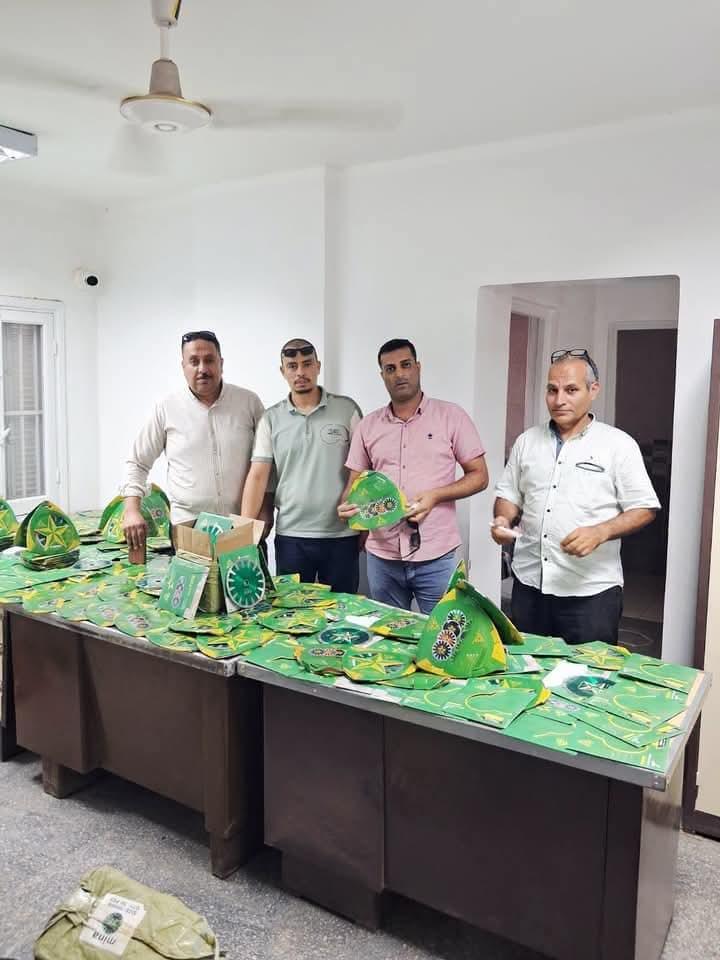 ضبط مخزن غير مرخص بحي غرب وبداخله 284 أسطوانة تقطيع رخام وسيراميك مقلدة لعلامة تجارية باسيوط