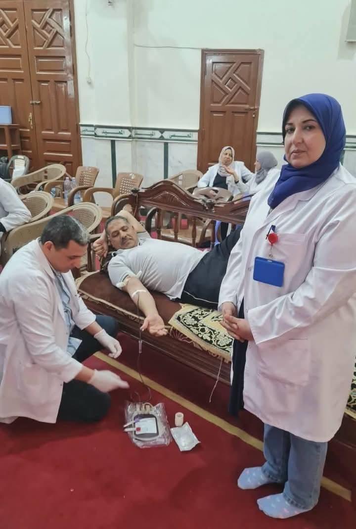 صحة الغربية . بنوك الدم تواصل جهودها لتوفير الاحتياجات العلاجية ودعم المستشفيات بالدم ومشتقاته
