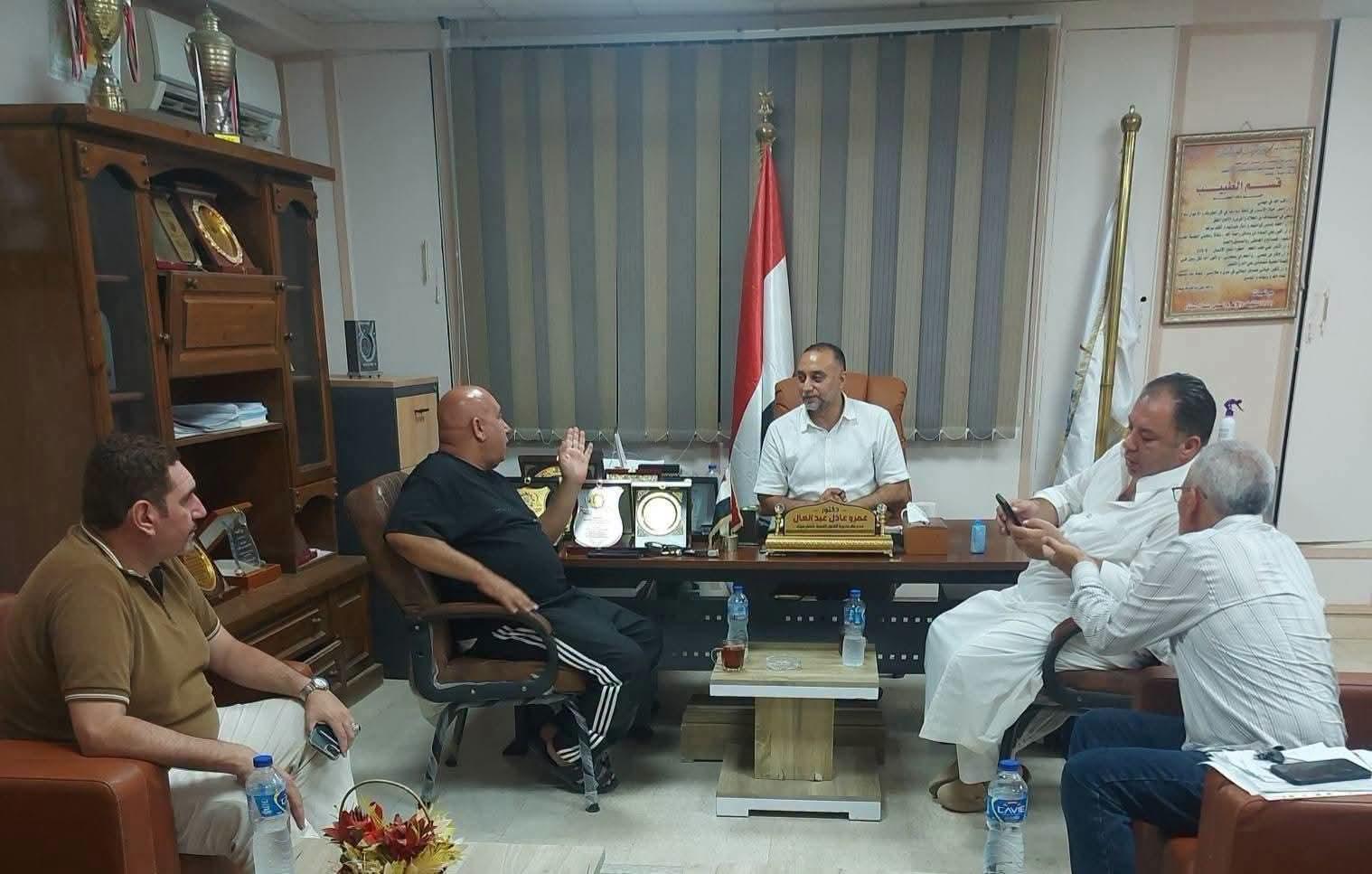 وكيل وزارة الصحة بشمال سيناء يستقبل النائب عادل الكاشف لتلبية احتياجات المواطنين