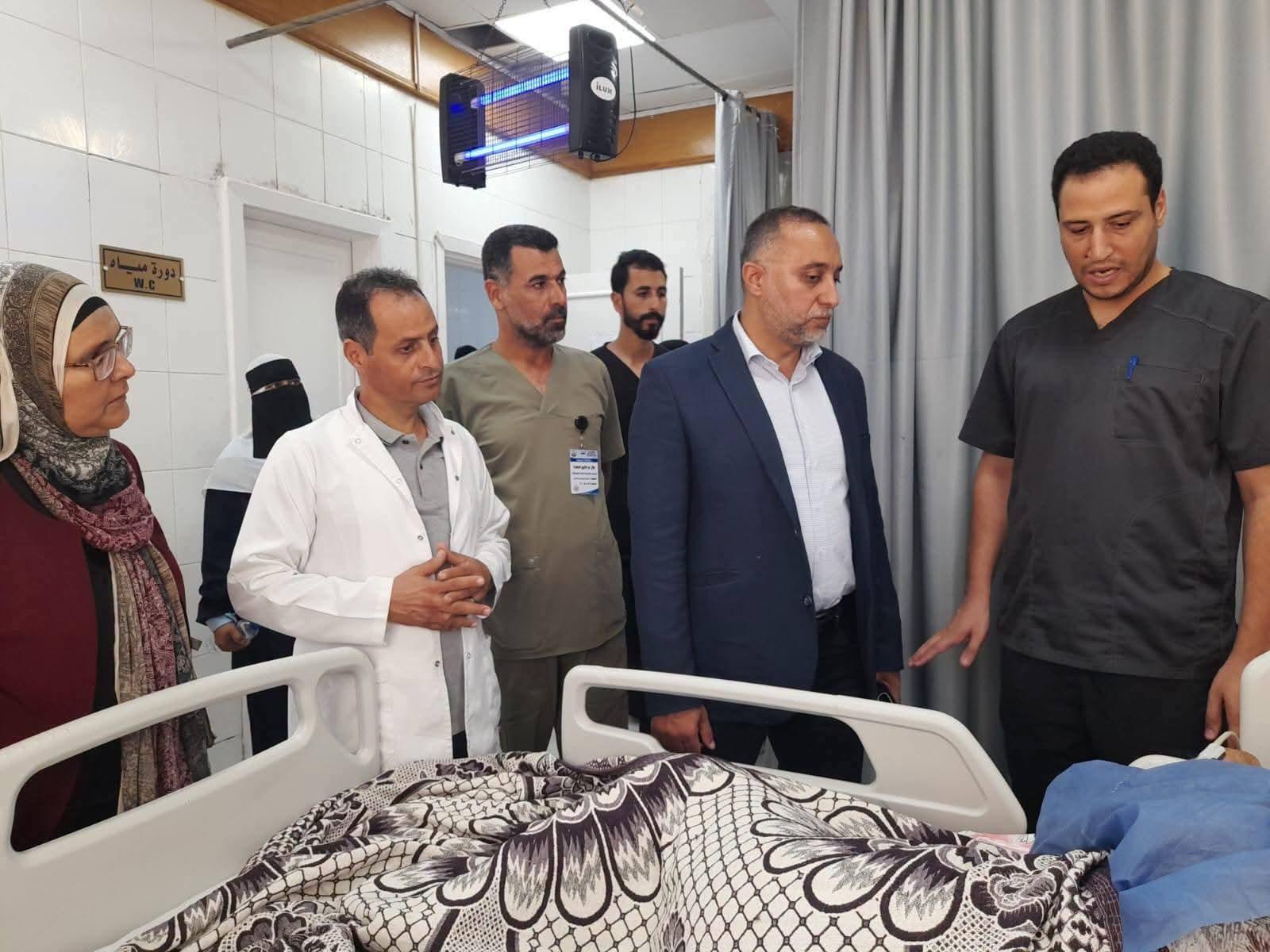 وكيل صحة شمال سيناء يختتم جولته التفقدية الموسعة اليوم بزيارة مستشفى الشيخ زويد المركزي