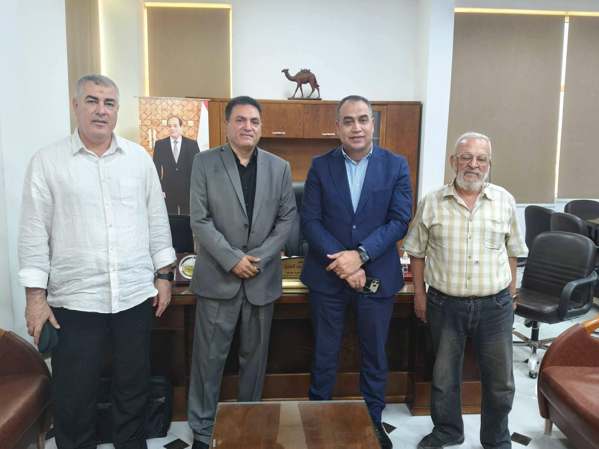 رئيس جامعة العريش يهنئ السادة العمداء الجدد بمناسبة توليهم مهام مناصبهم