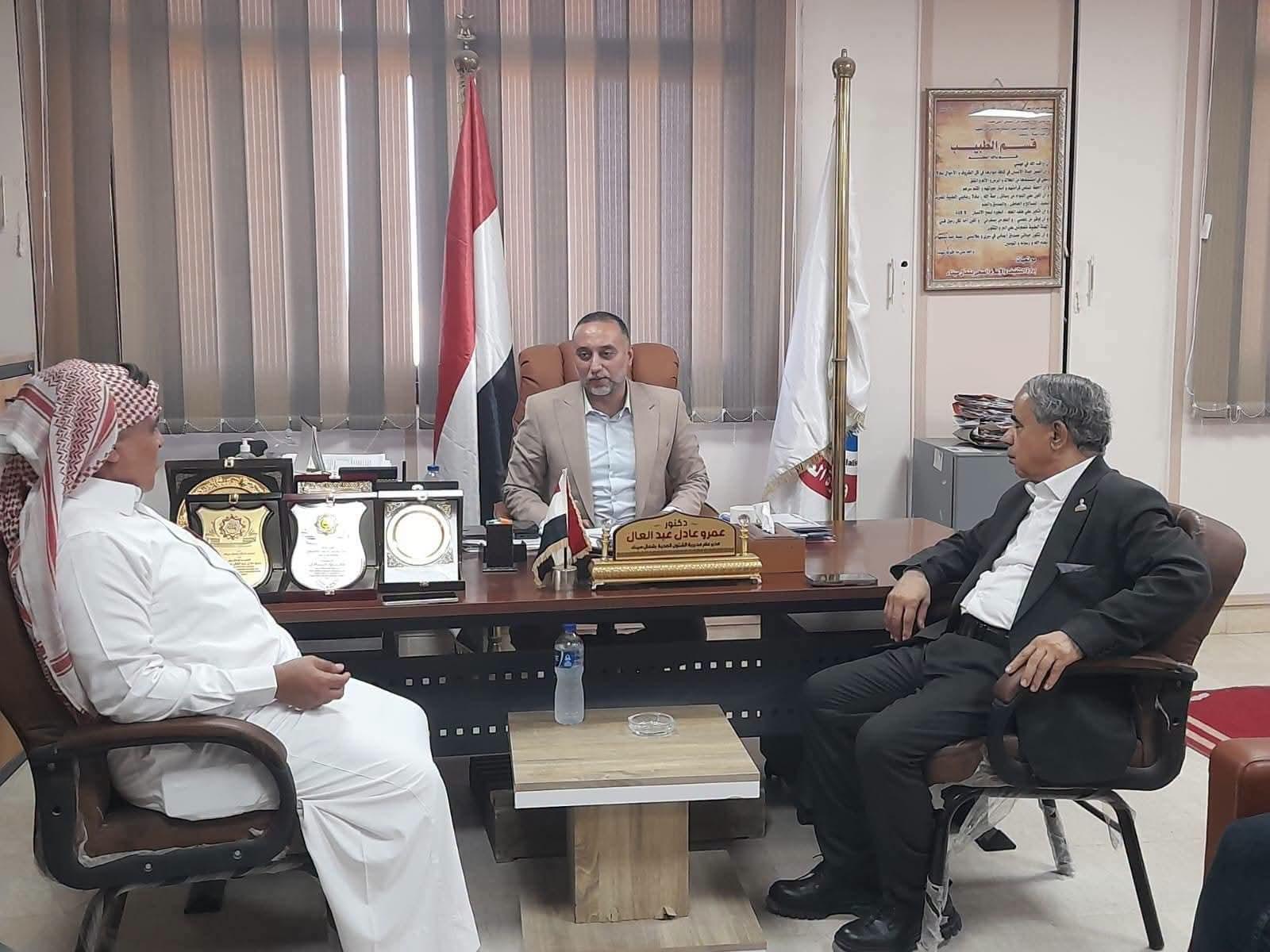 أعضاء مجلسي النواب والشيوخ يلتقون وكيل وزارة الصحة بشمال سيناء لتلبية احتياجات المواطنين