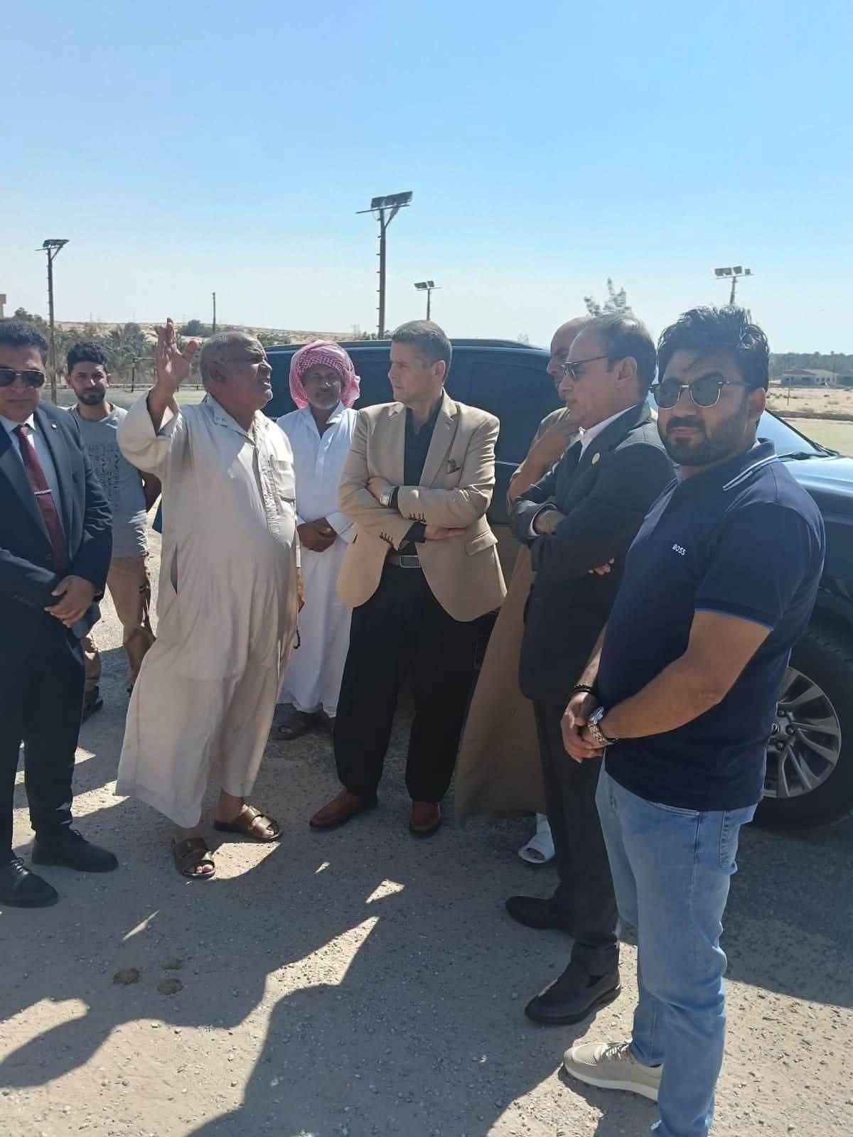 جولات ميدانية موسعة.. وكيل الوزارة يتفقد موقع إنشاء المدرسة الإعدادية بقرية السلام ويصدر قرارات عاجلة تيسيراً على الطلاب.