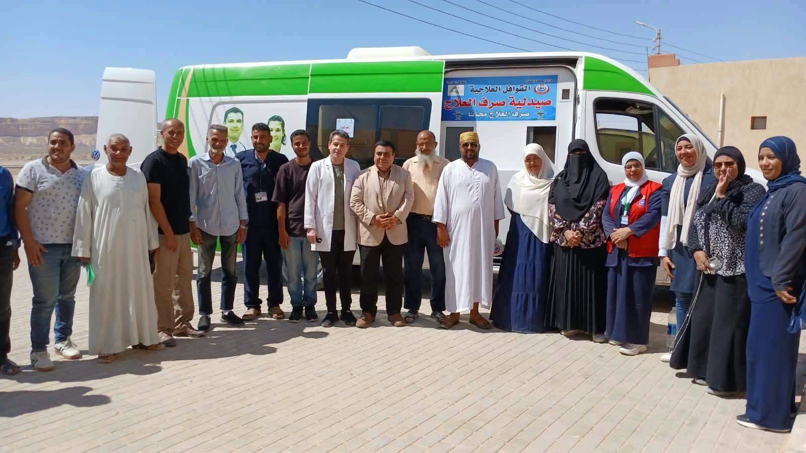 الدكتور عمرو عادل يعلن عن انطلاق أعمال القافلة الطبية الشاملة بالتجمع التنموي بقرية "طيبة التمد" التابعة لمركز نخل بوسط سيناء