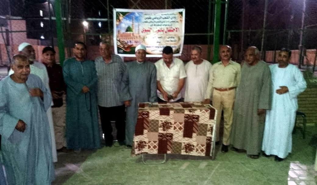 نادي الشعب الرياضي بقوص يحتفل اليوم بالمولد النبوي الشريف