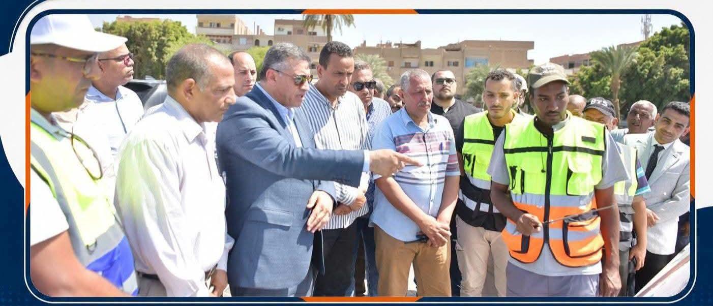 محافظ قنا يتفقد مشروعات الخطة الاستثمارية بأبوتشت ويوجه بتسريع معدلات التنفيذ ورفع كفاءة الخدمات