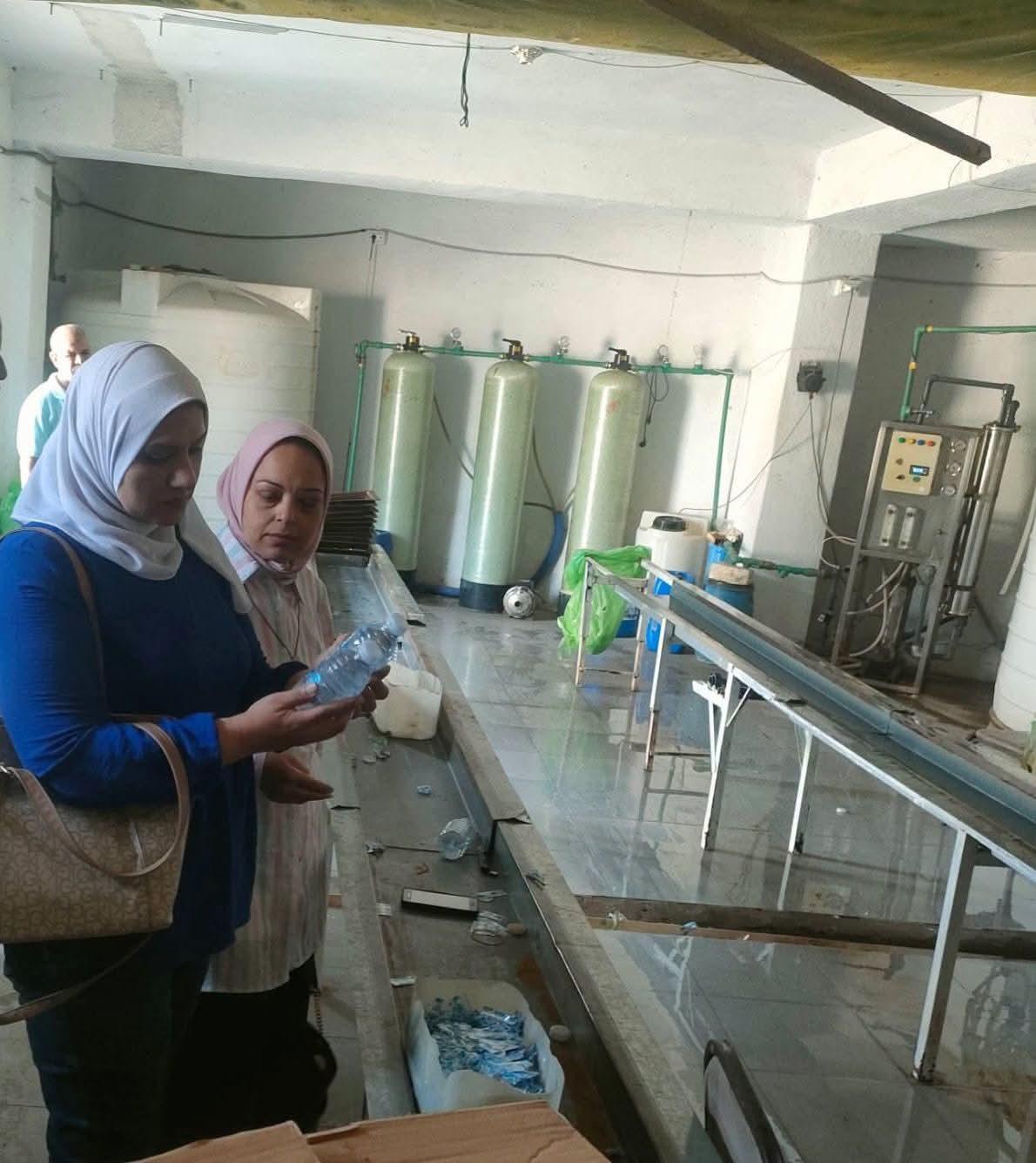شن حملة رقابية على منشآت المياه والأغذية لضبط المخالفات صحة الغربية ضبط منشأة مياه غير مرخصة وغير صالحة للاستهلاك الآدمى بكفر الزيات