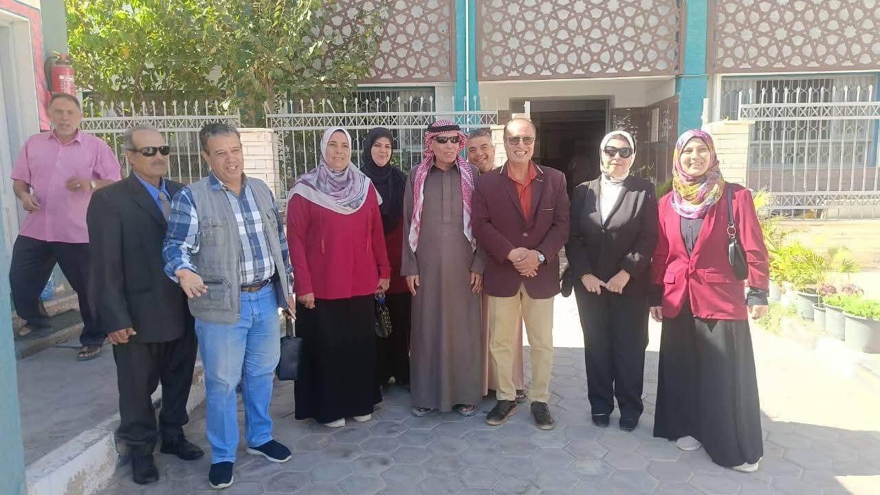 التحالف الوطنى لدعم رئاسه الجمهوريه والمنظمه الدوليه لإداره الازمات تزور وكيل الازهر الشريف بشمال سيناء وتشيد بدوره فى نشر الوعى والتثقيف.