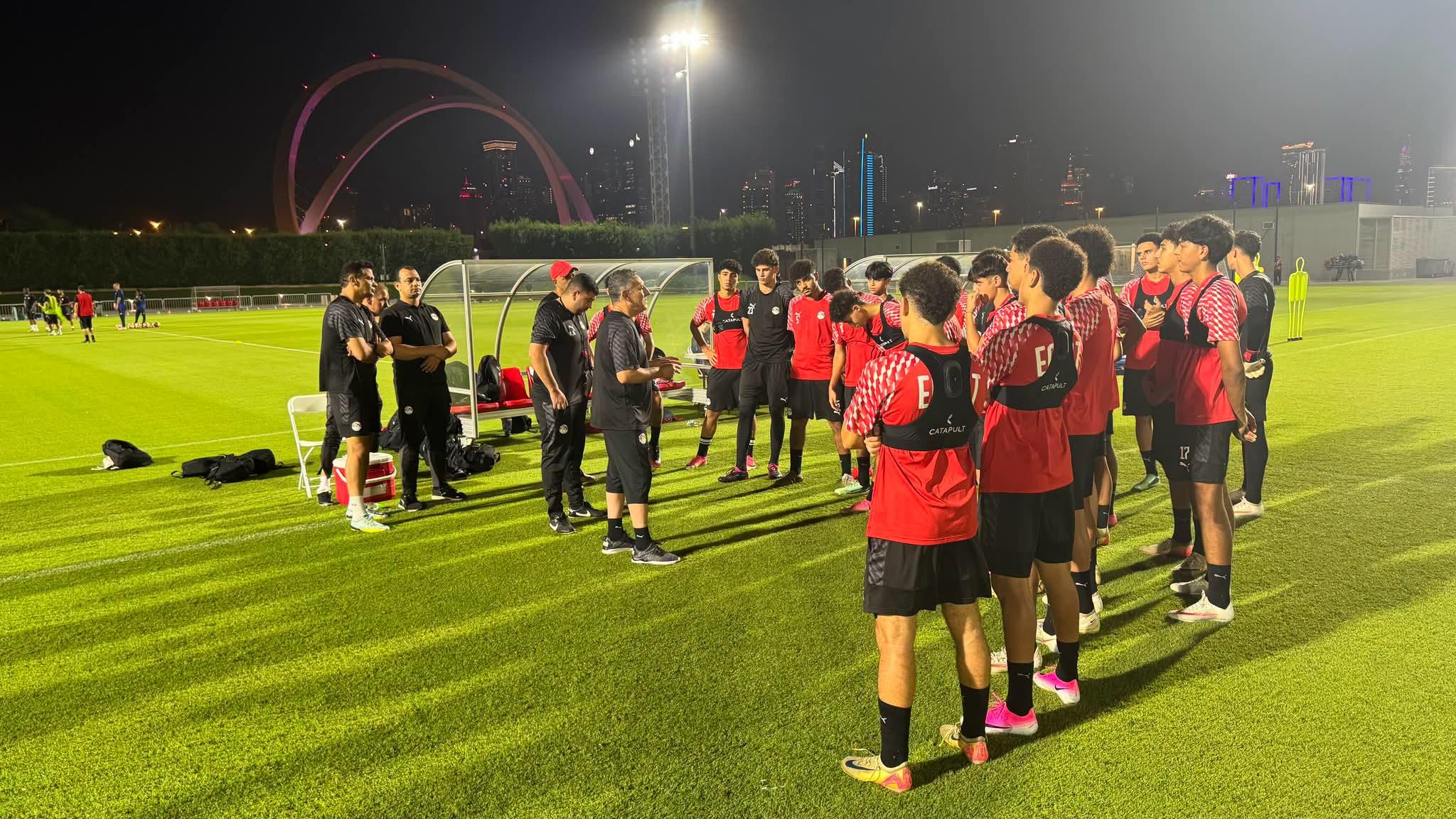 منتخب الناشئين يستعد لمواجهة العراق في كأس الخليج