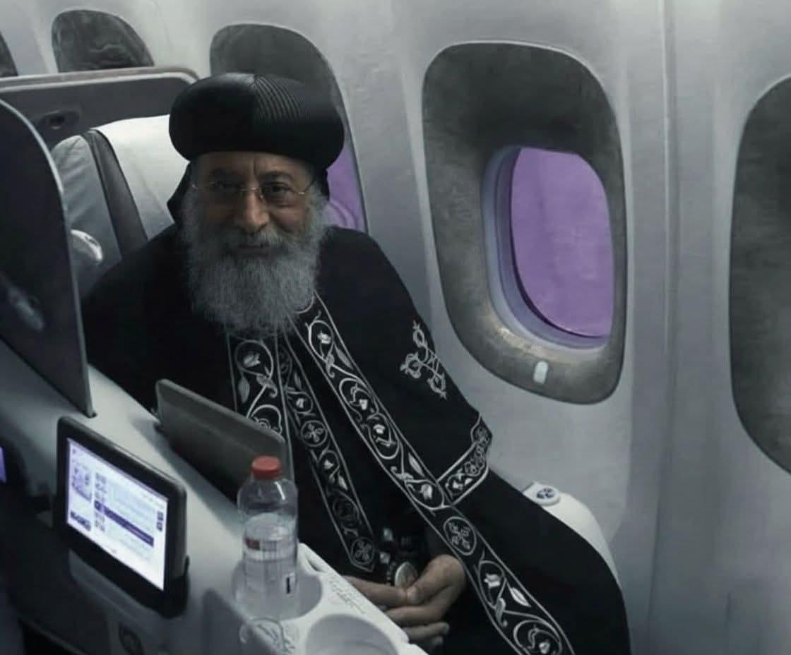 مؤسس مبادرة معآ نستطيع الحياة تهنىء قداسة البابا تواضروس الثاني بابا الإسكندرية وبطريرك الكرازة المرقسية  اطيب الأماني القلبية بالشفاء العاجل