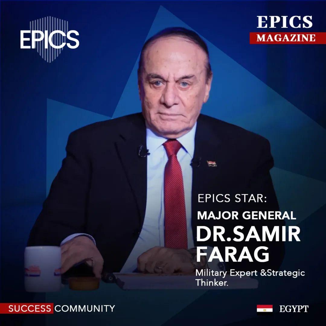 نسر طيبة على صفحات مجلة The Epics العالمية
