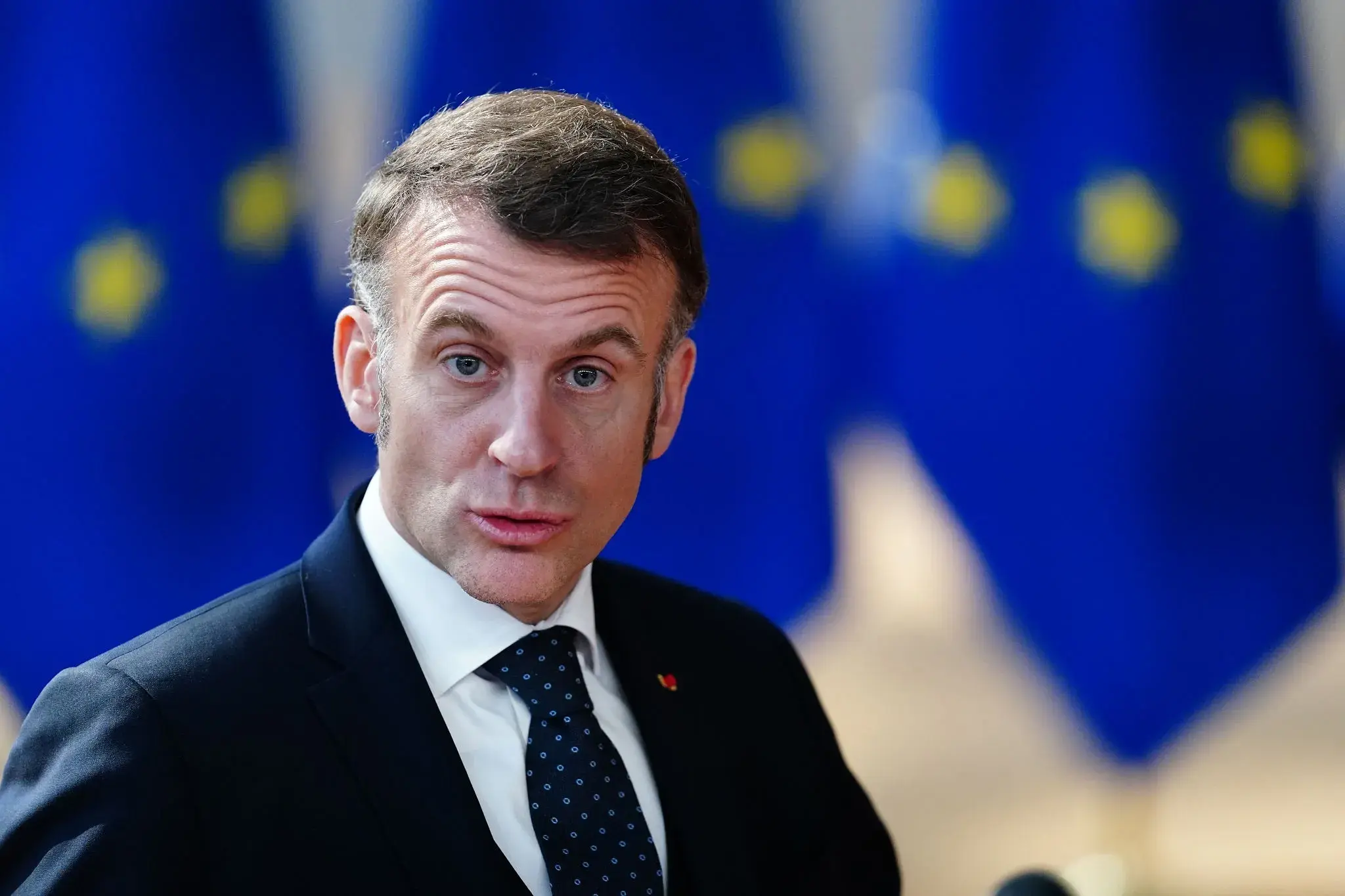 ماكرون : سنعمل بالتعاون مع بريطانيا على إعادة فتح مضيق هرمز