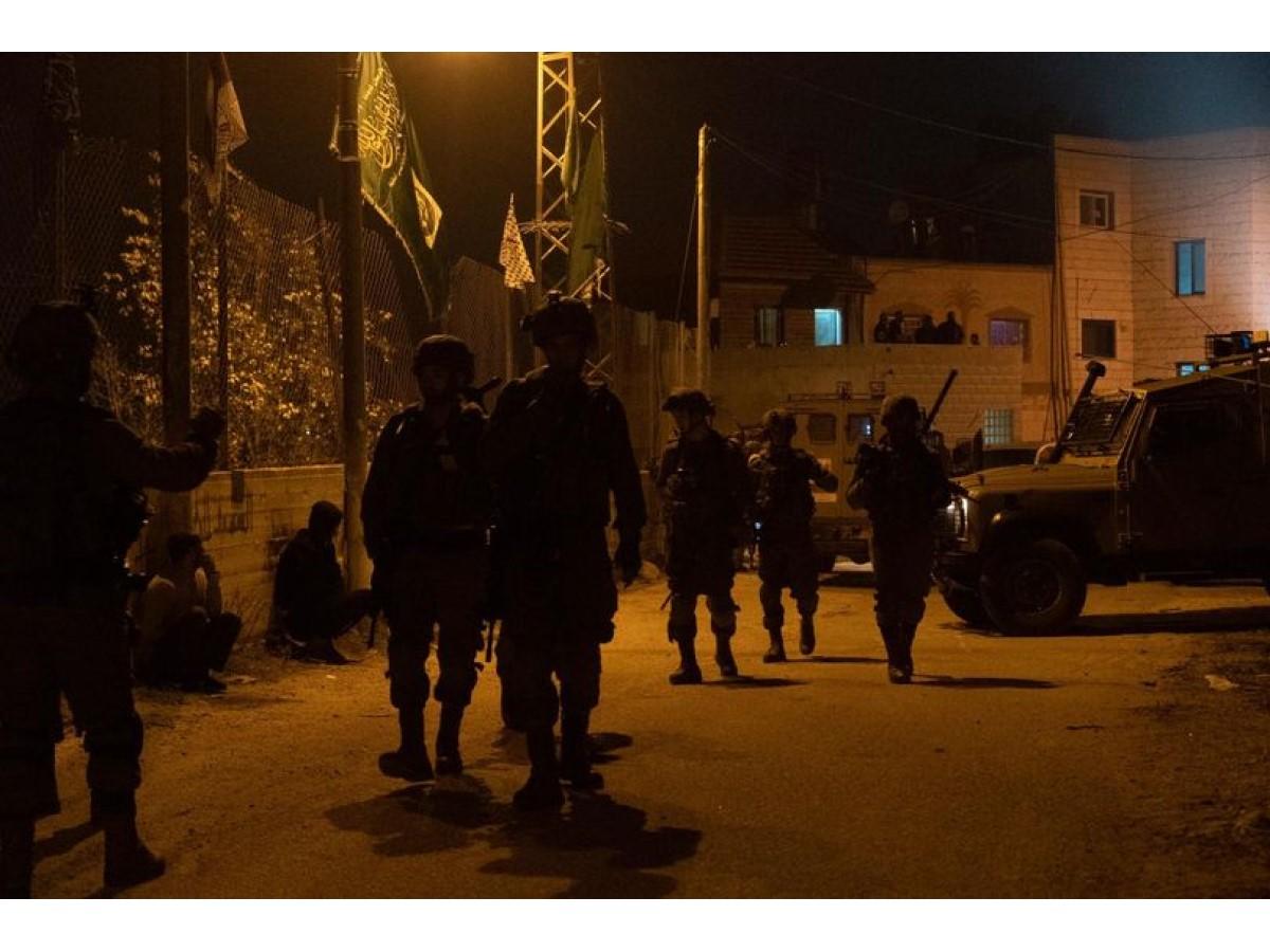 القوات الإسرائيلية تقتحم بلدة حلحول شمال مدينة الخليل